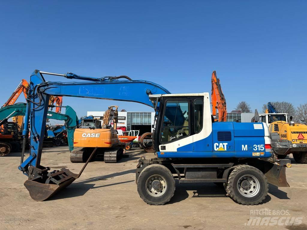 CAT M 315 Wheeled excavators