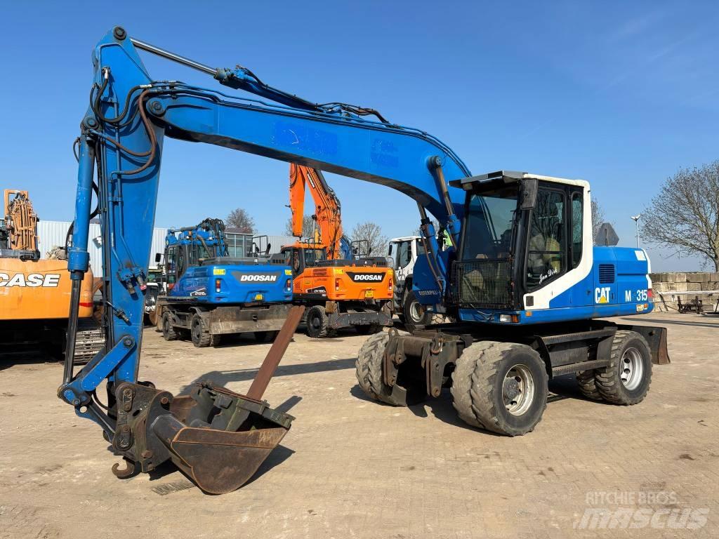 CAT M 315 Wheeled excavators