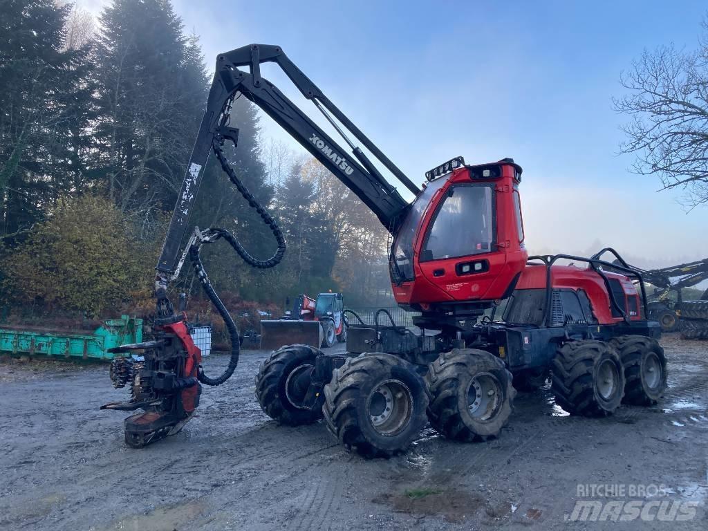 Komatsu 901XC Harvesters
