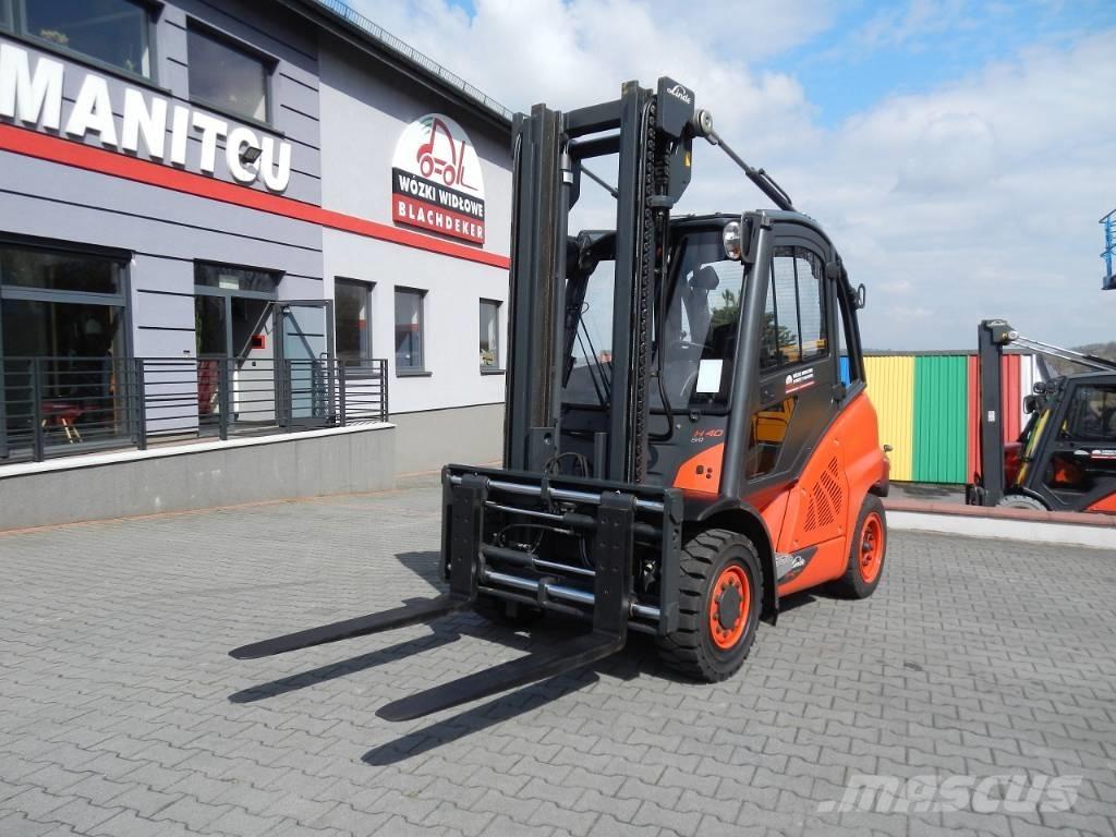 Linde H40D-02 Diesel trucks