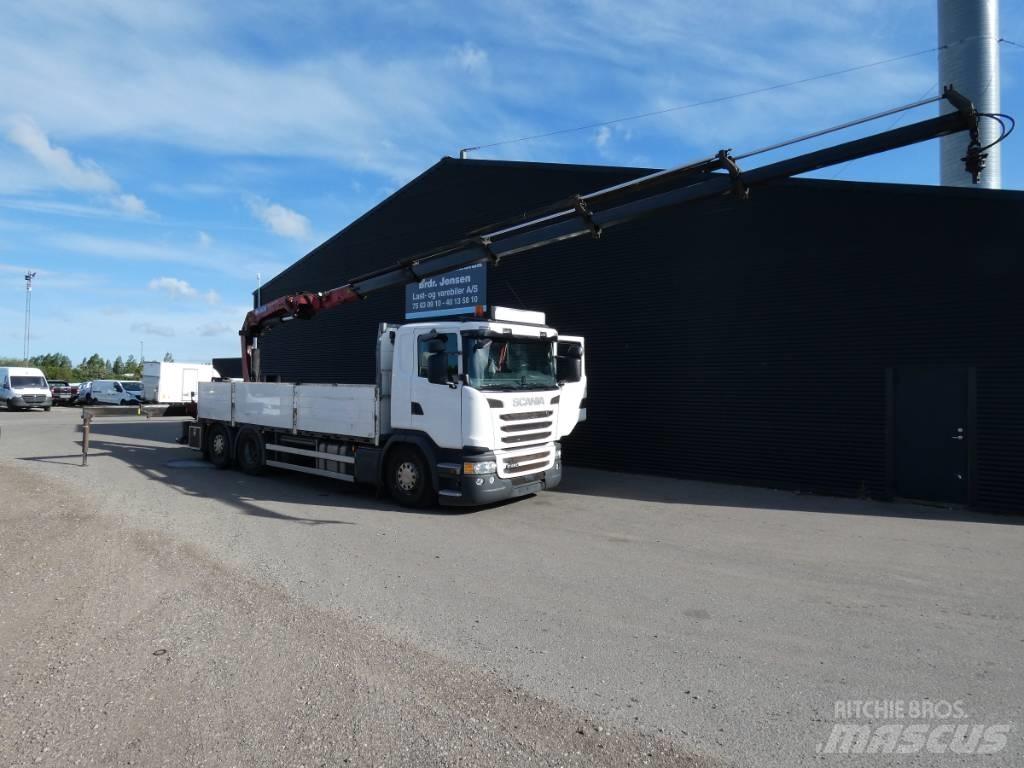 Scania G 450 Truck mounted cranes