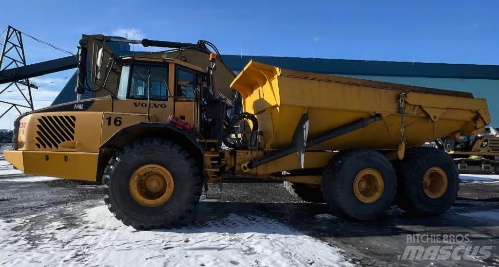 Volvo A 40 E Articulated Haulers