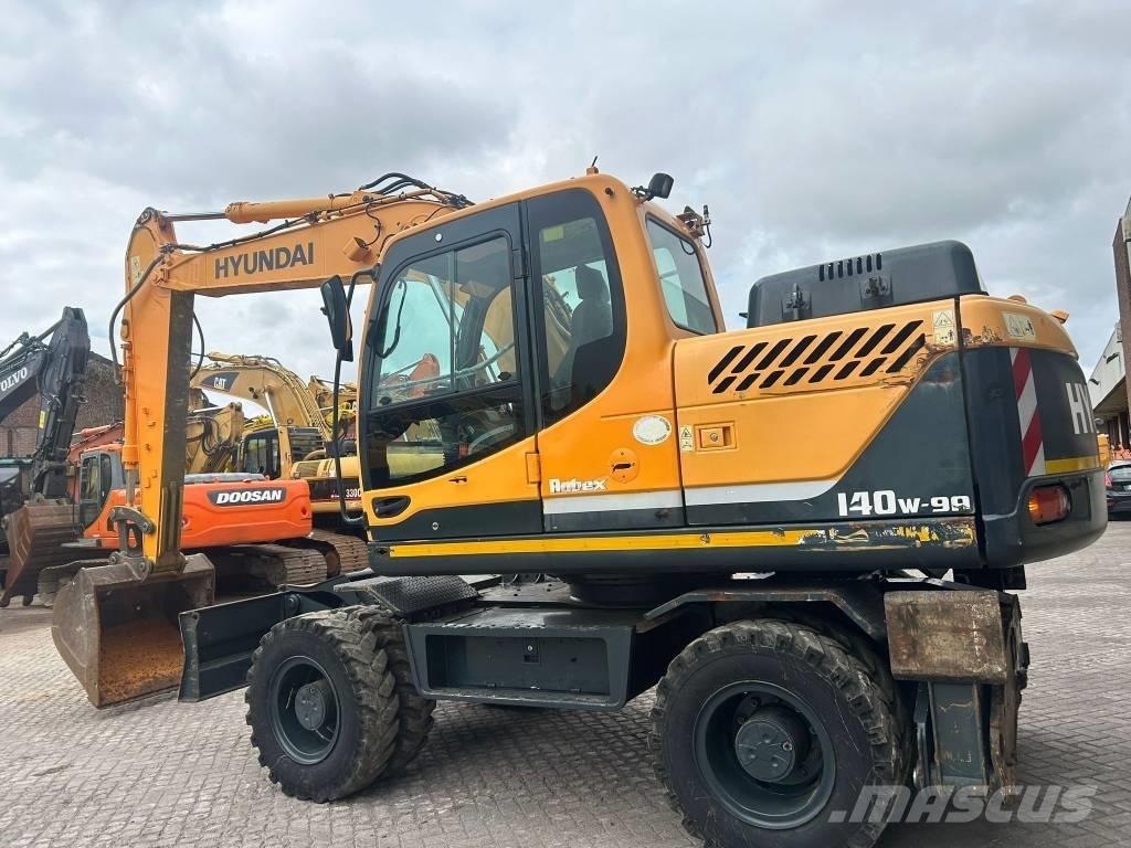 Hyundai 140W-9A Wheeled excavators