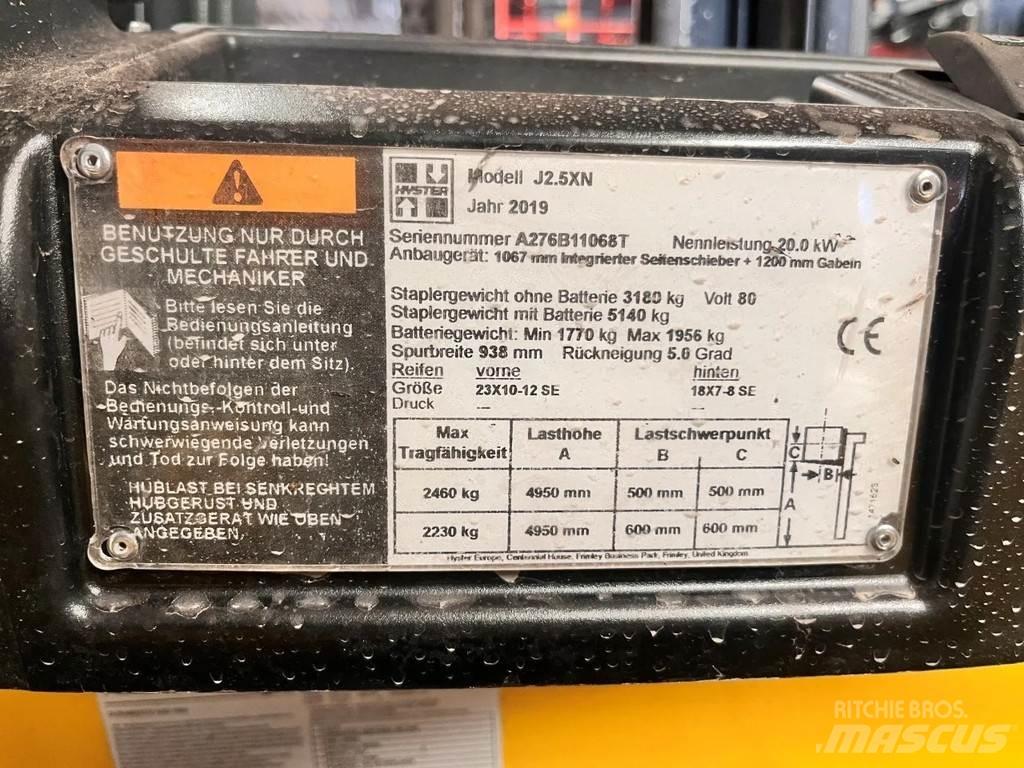 Hyster J2.5XN Electric forklift trucks