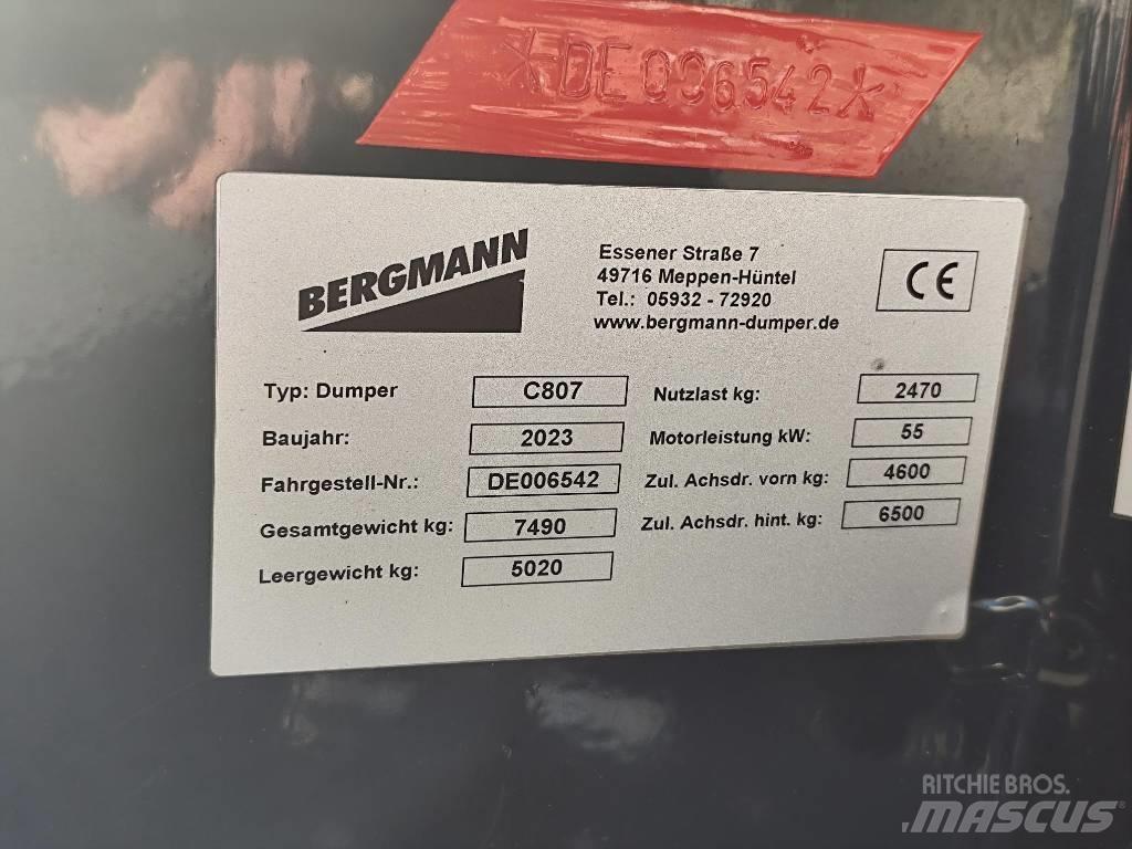 Bergmann C 807 S Articulated Haulers