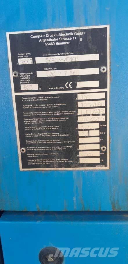 Compair L30-7.5A Compressors