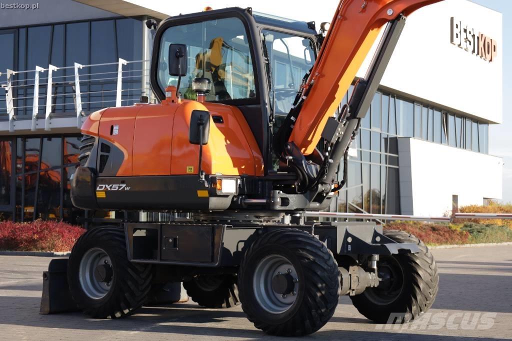 Doosan DX 57 W-5 Wheeled excavators