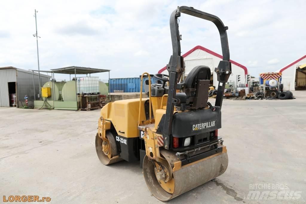 CAT CB 224 E Twin drum rollers