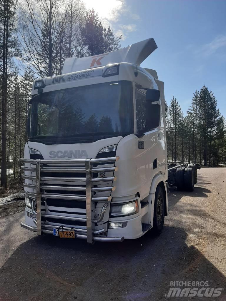 Scania R 500 Chassis Cab trucks