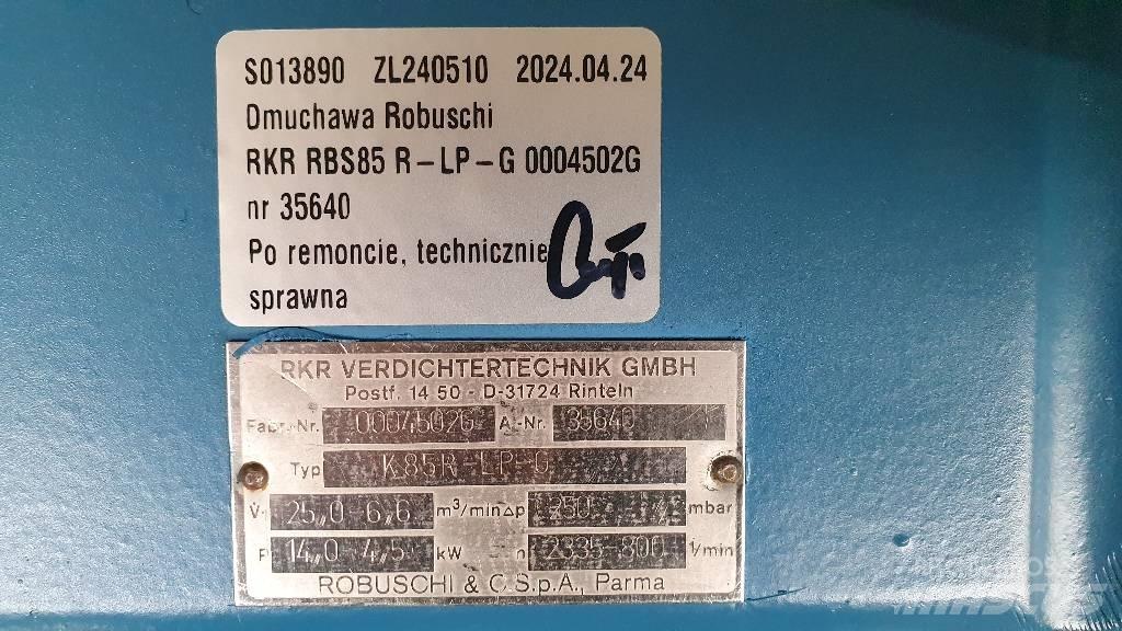Robuschi RBS 85 Compressor accessories
