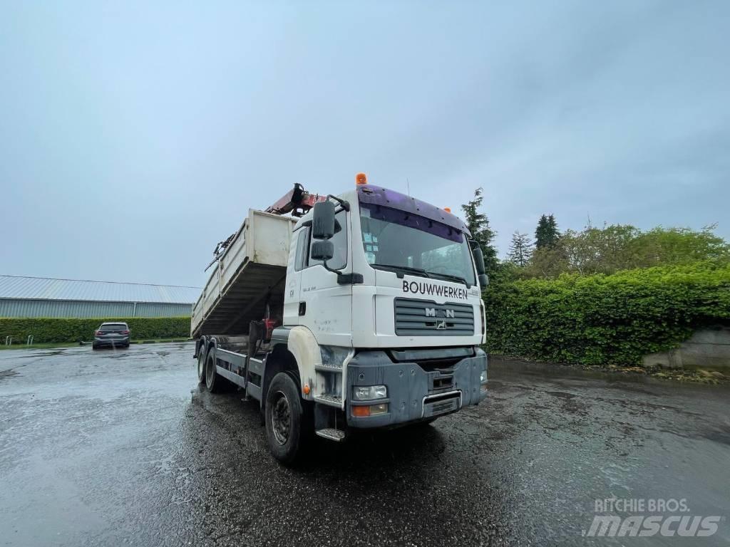 MAN TGA 33.390 Tipper trucks
