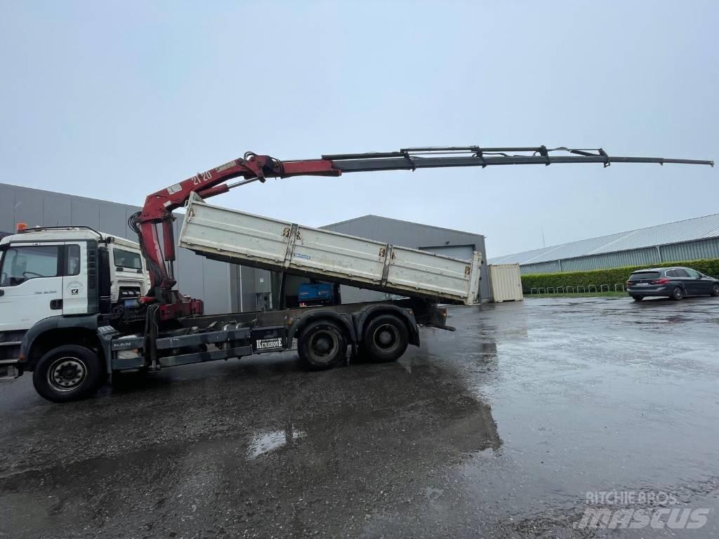 MAN TGA 33.390 Tipper trucks