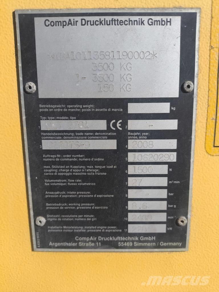 Compair DLT2701 Compressors