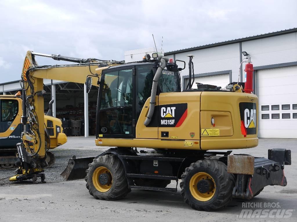 CAT M 315 F Wheeled excavators