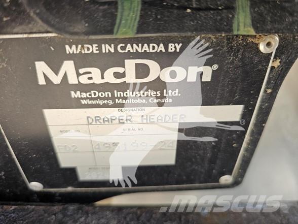 MAC DON FD250 Combine harvester heads