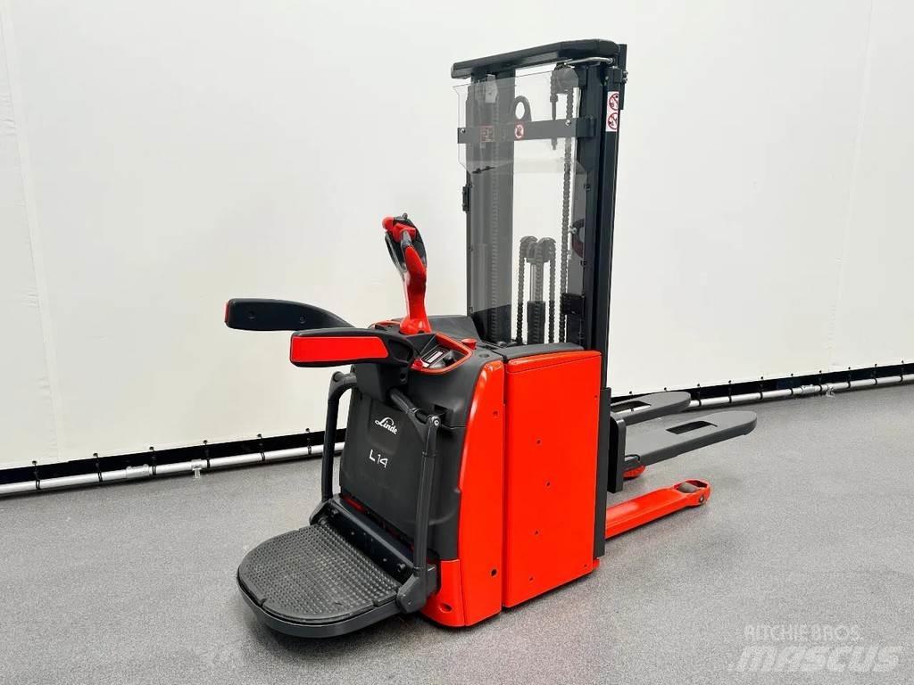 Linde L 14 AP Pedestrian stacker