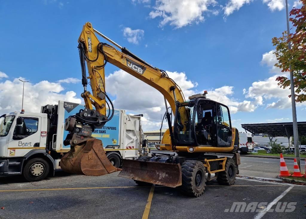 JCB JS 145 W Wheeled excavators
