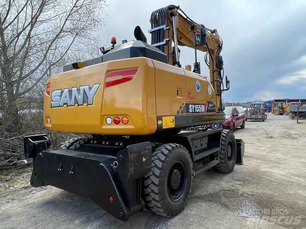 Sany SY155W Wheeled excavators