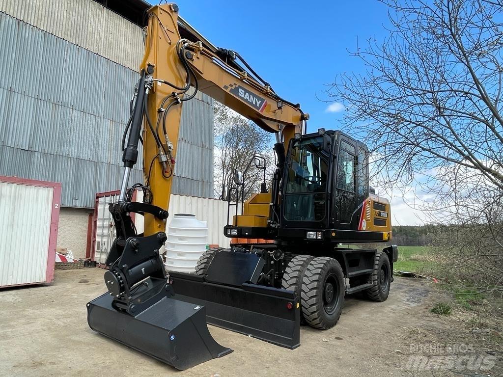 Sany SY155W Wheeled excavators
