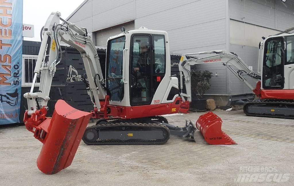 Takeuchi TB225 Mini excavators < 7t (Mini diggers)