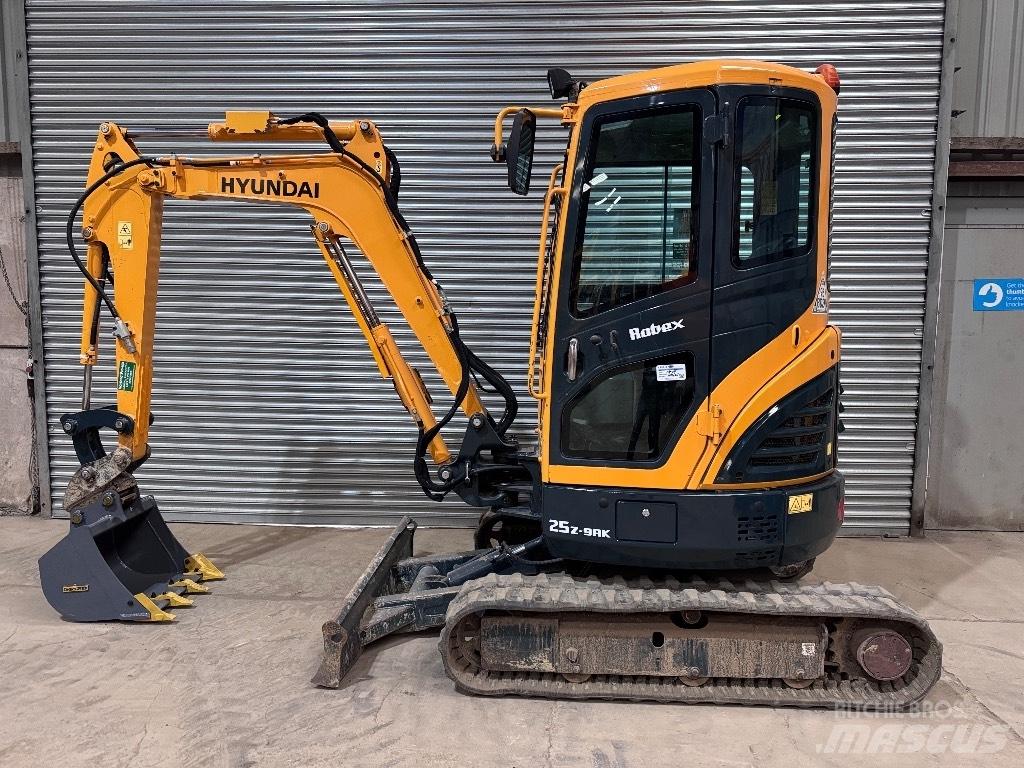 Hyundai R25Z-9 AK Mini excavators < 7t (Mini diggers)