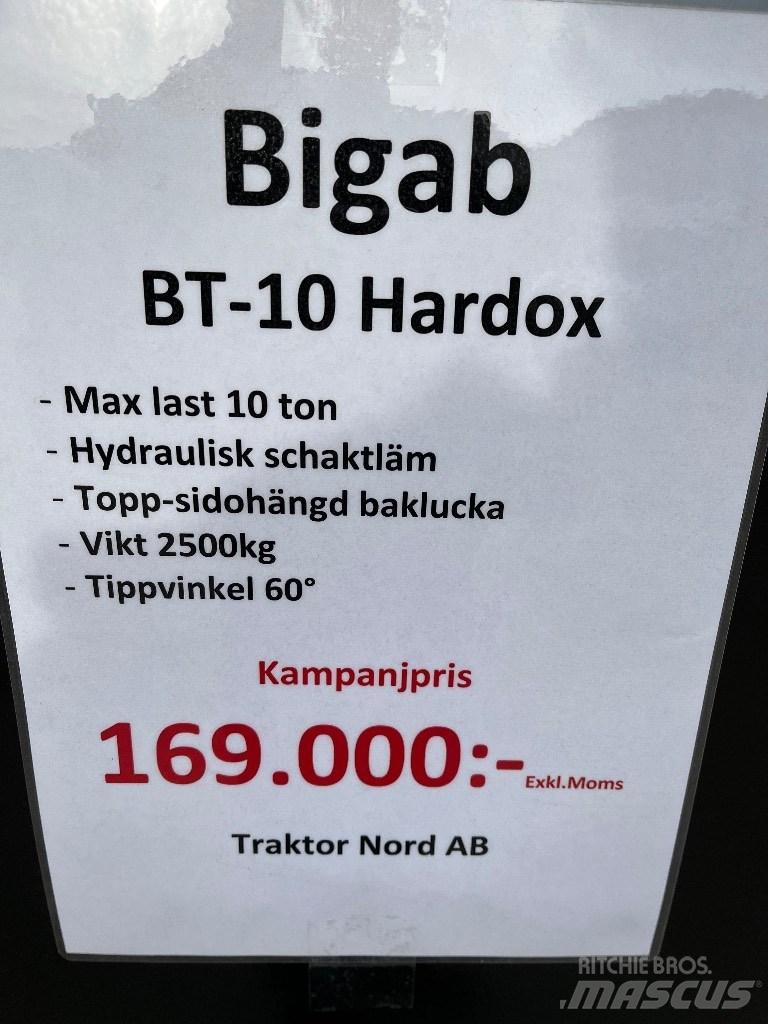 Bigab BT 10 HARDOX Dump trailers