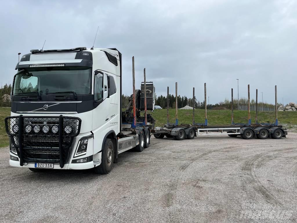 Volvo FH16 650hk Timber trucks