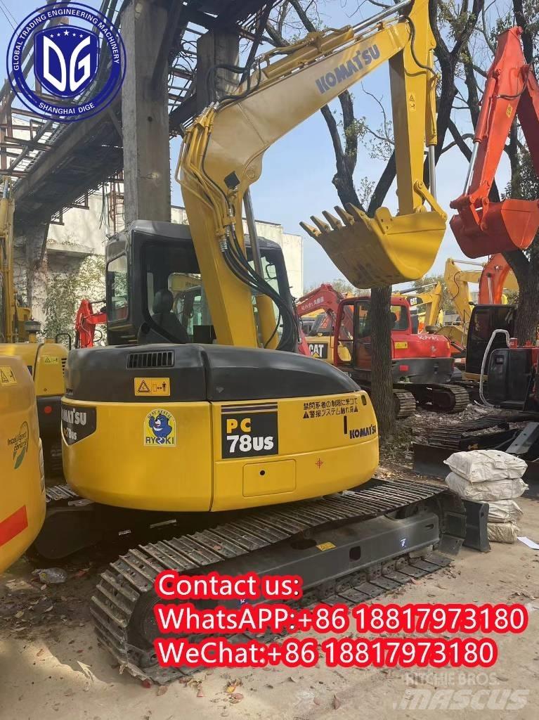 Komatsu PC 78 US Crawler excavators