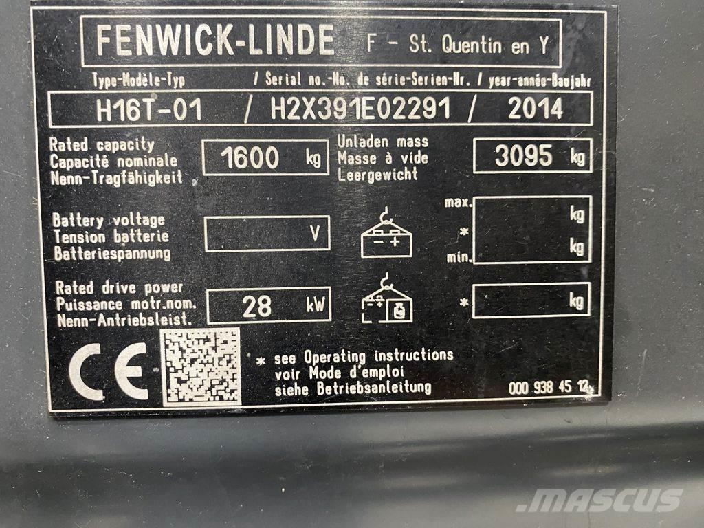 Linde H16T LPG trucks