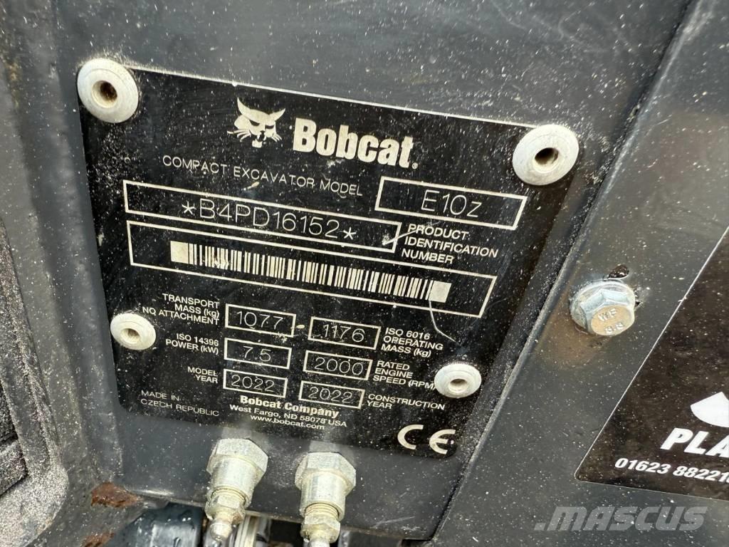 Bobcat E 10z Mini excavators < 7t (Mini diggers)
