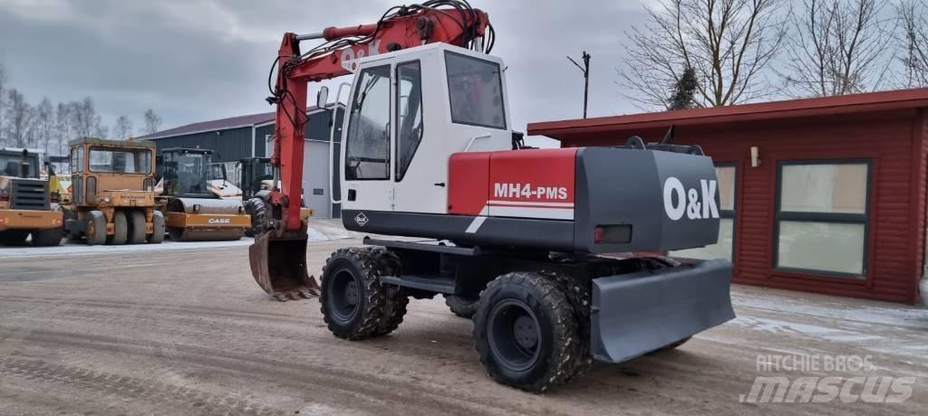O&K MH 4 PMS Wheeled excavators
