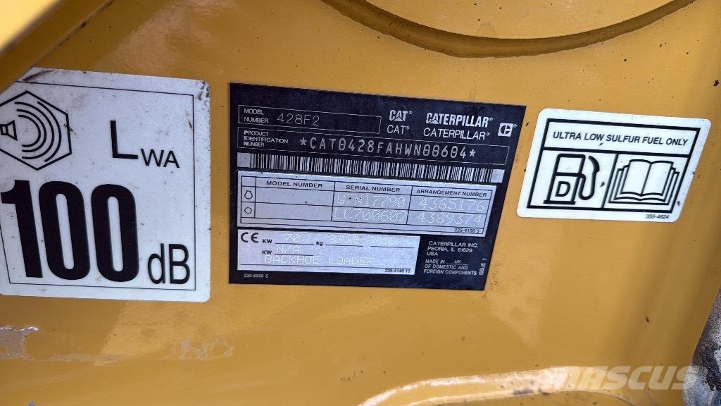 CAT 428 F Backhoe