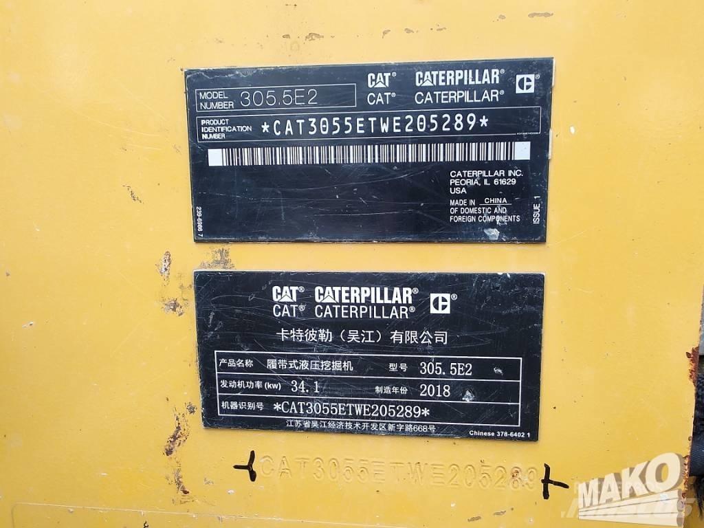 CAT 305.5 Crawler excavators
