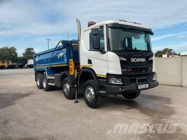 Scania P410 XT Tipper trucks