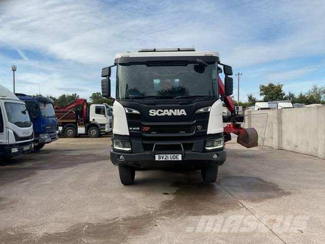 Scania P410 XT Tipper trucks