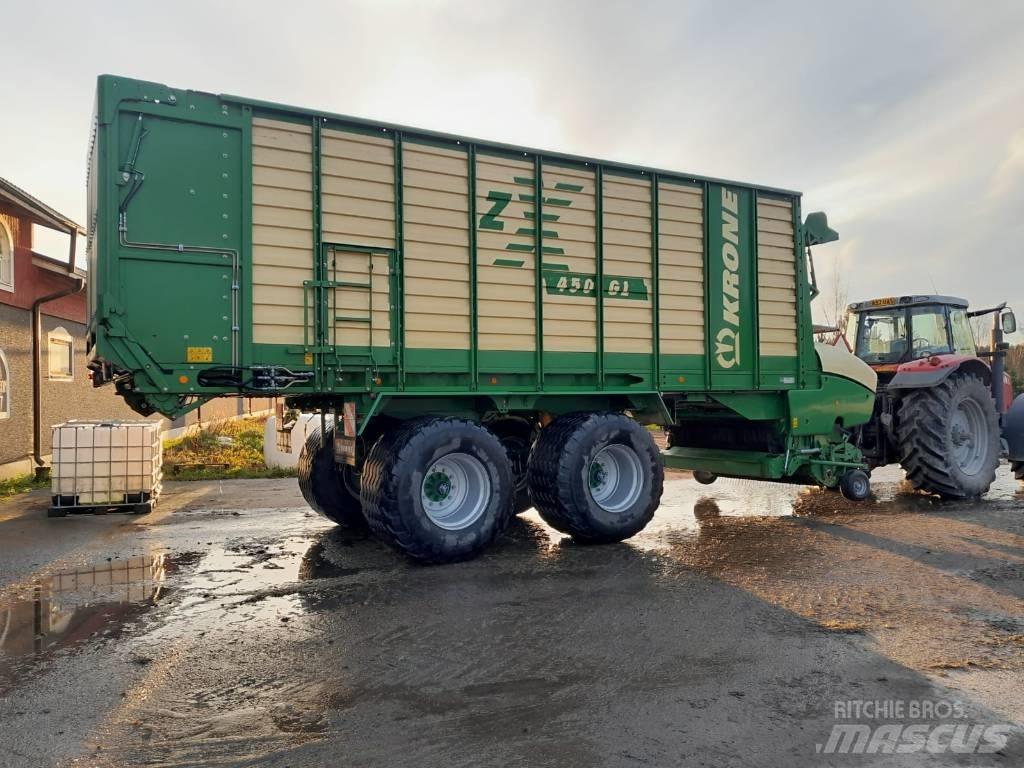 Krone ZX450GL Self-loading trailers