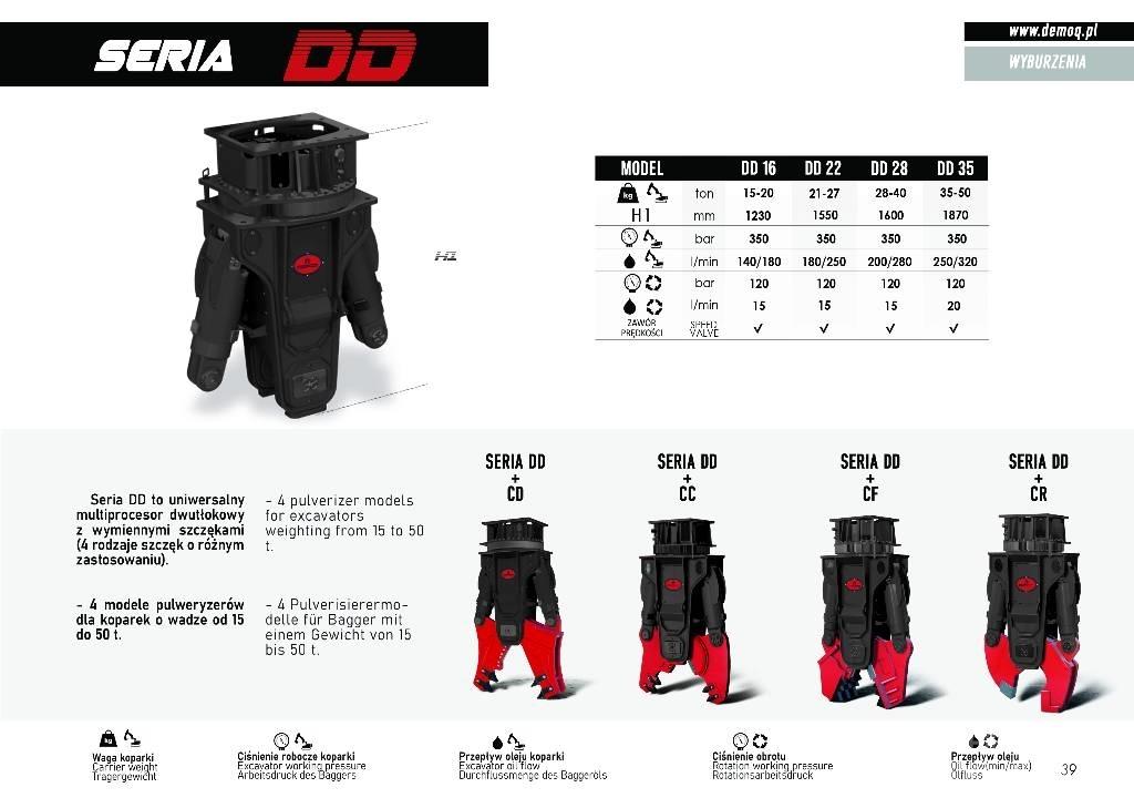  DEMOQ DD35 Crushers