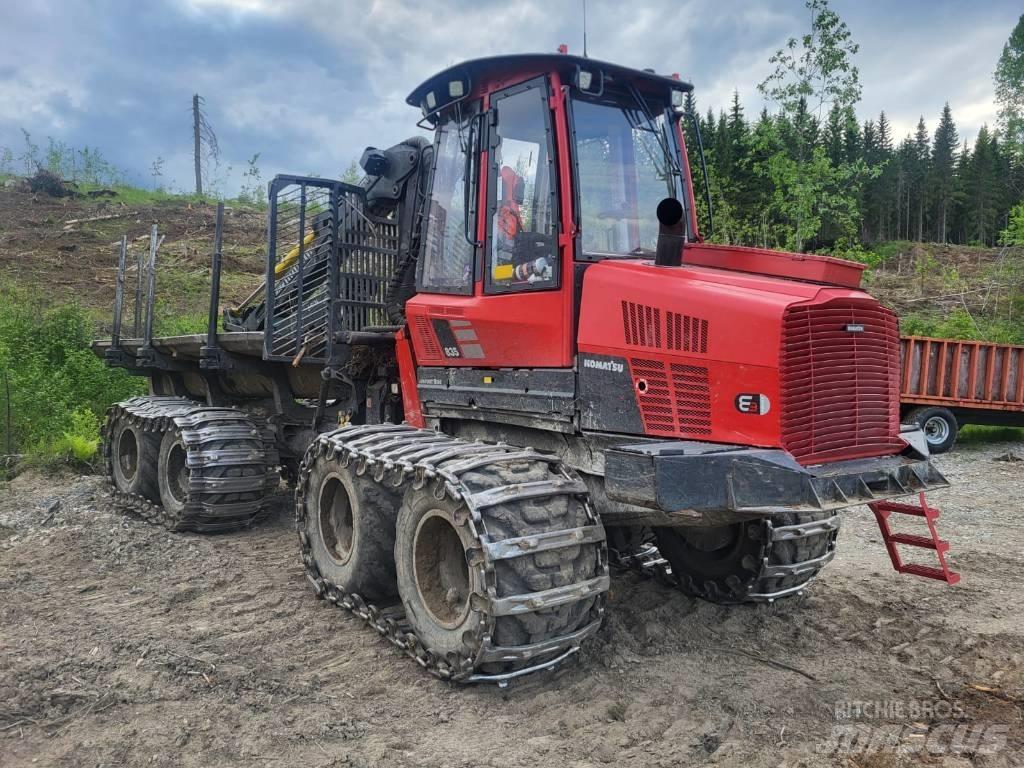 Komatsu 835 Forwarders