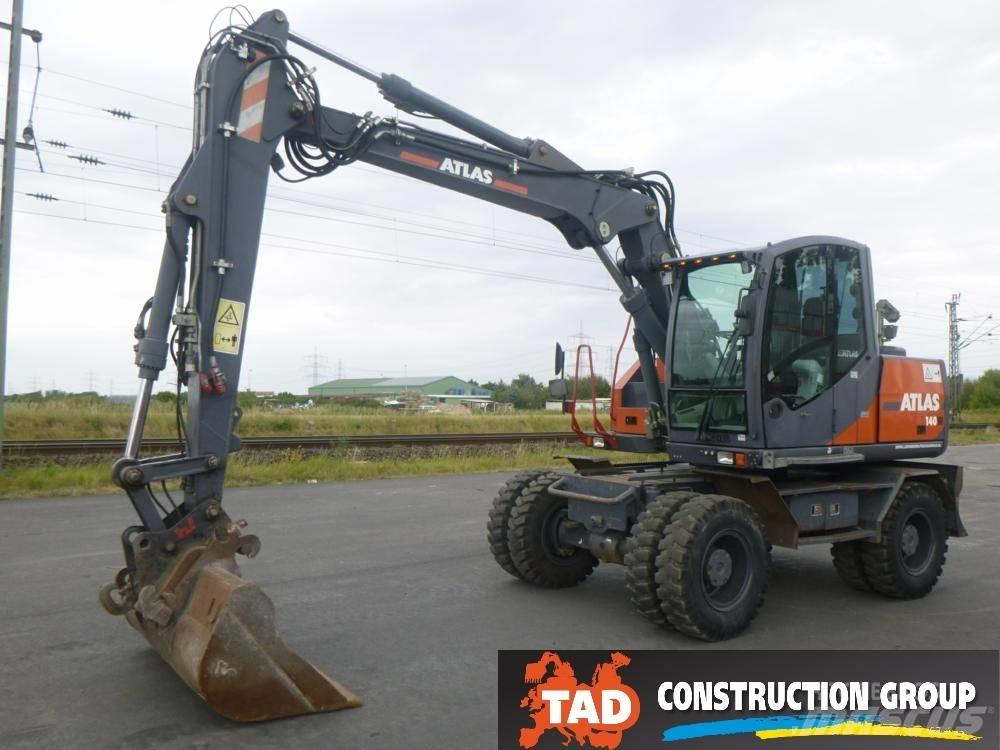 Atlas 140 W Wheeled excavators