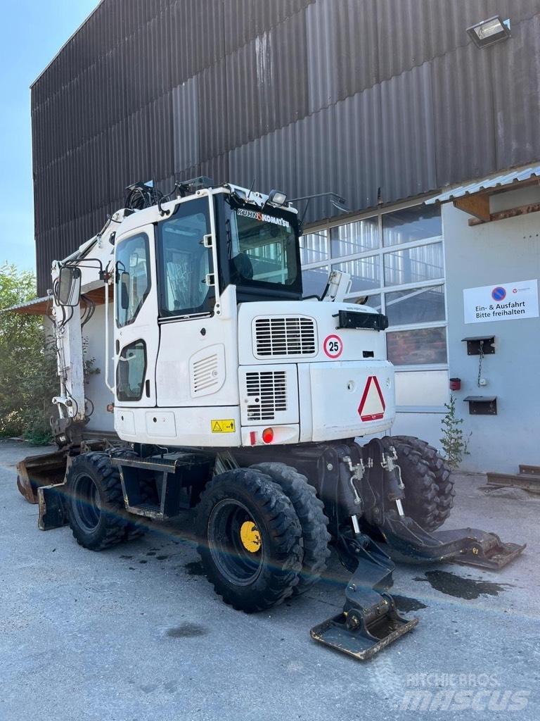 Komatsu PW 98 MR-8 Mini excavators  7t - 12t