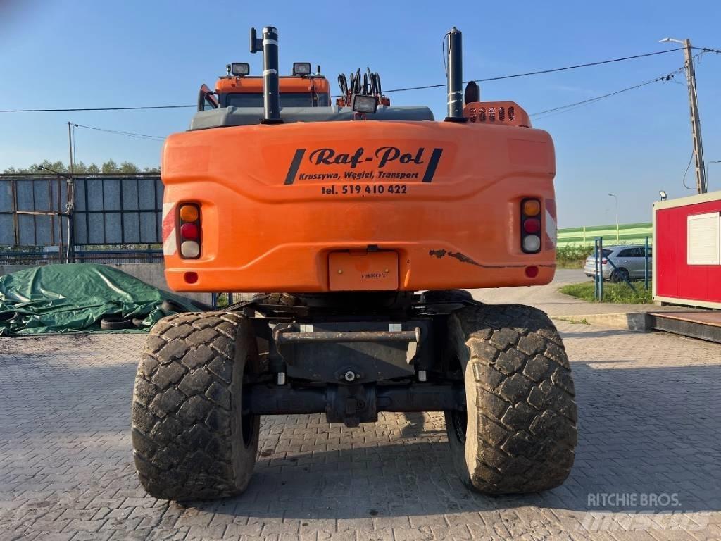 Doosan DX 160 W-3 Wheeled excavators