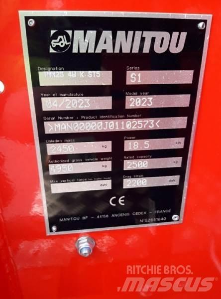 Manitou TMM25 4W Truck mounted forklifts