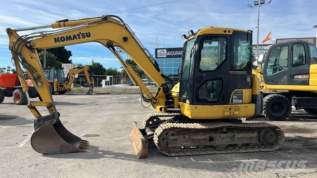 Komatsu PC 80 MR-3 Mini excavators  7t - 12t
