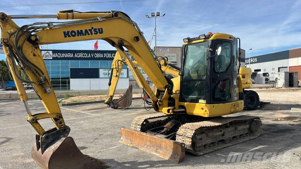 Komatsu PC 80 MR-3 Mini excavators  7t - 12t