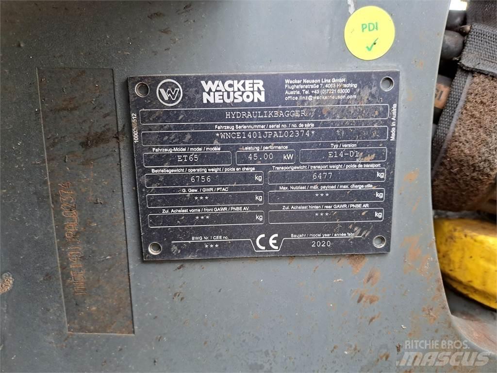 Wacker Neuson ET65 Crawler excavators