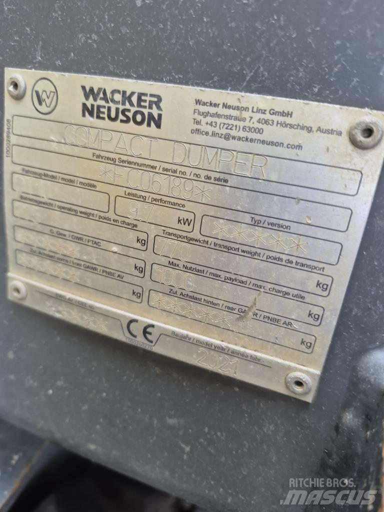 Wacker Neuson DT 10 Tracked dumpers