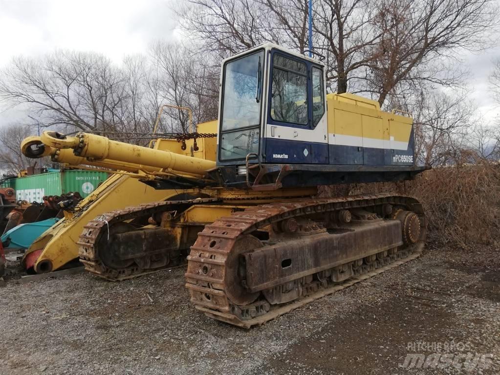 Komatsu PC 650 LC Crawler excavators