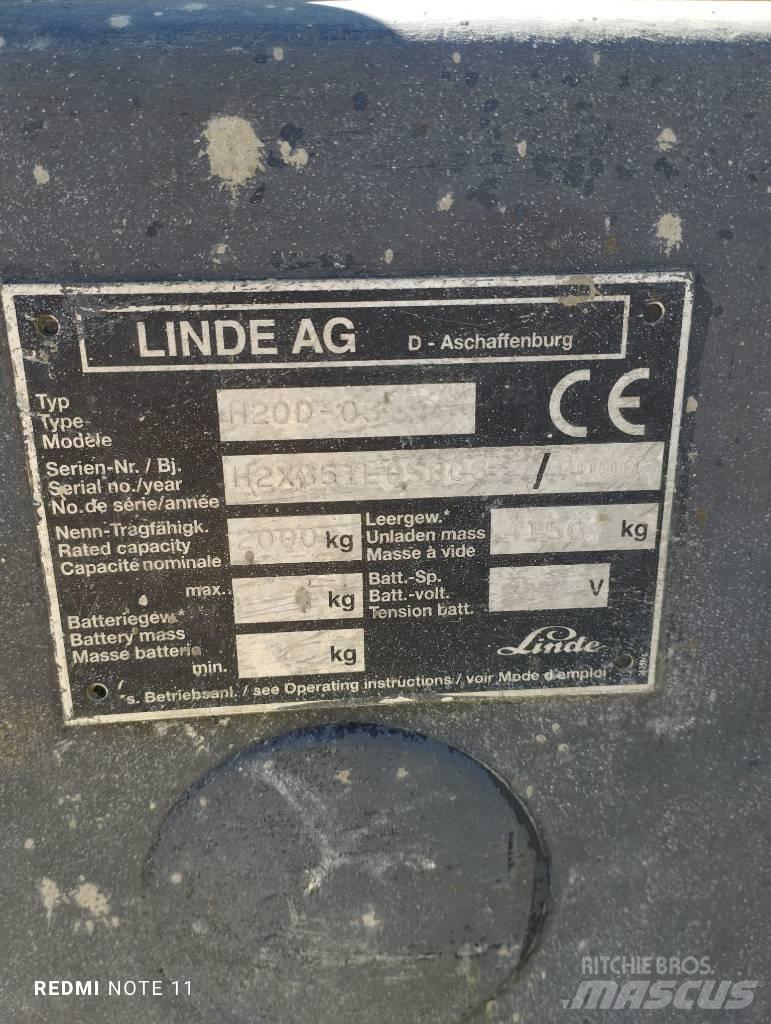 Linde H 20 D Diesel trucks