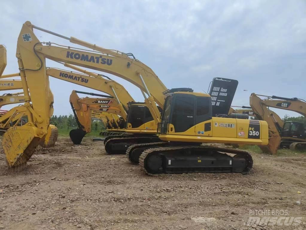 Komatsu PC350 Crawler excavators