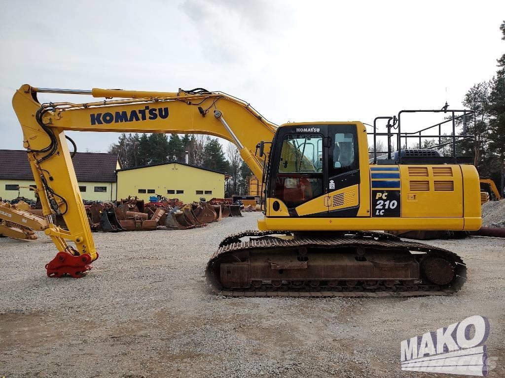 Komatsu PC 210 Crawler excavators